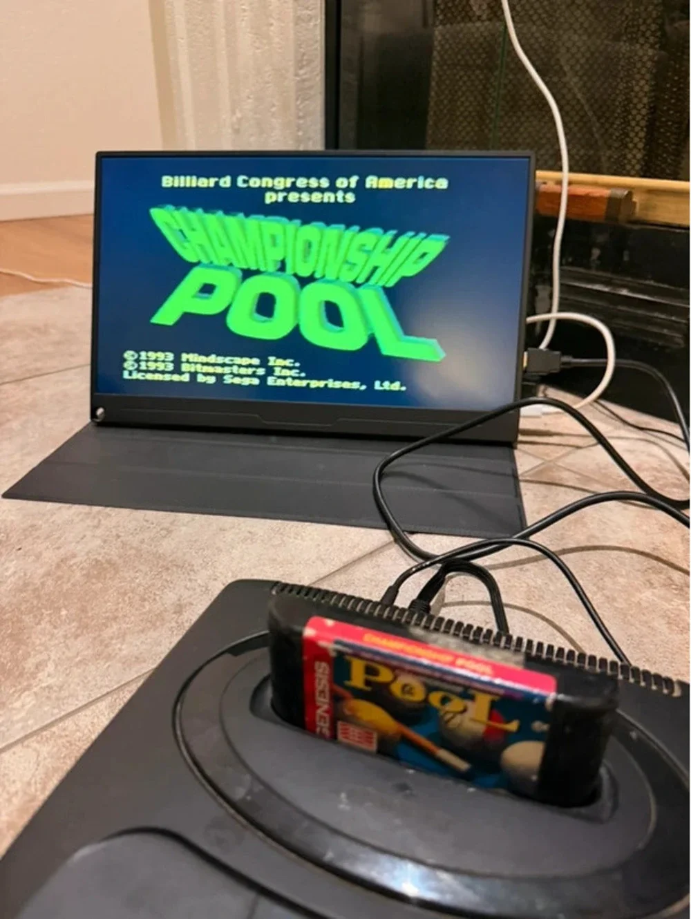 Championship Pool for Sega Genesis